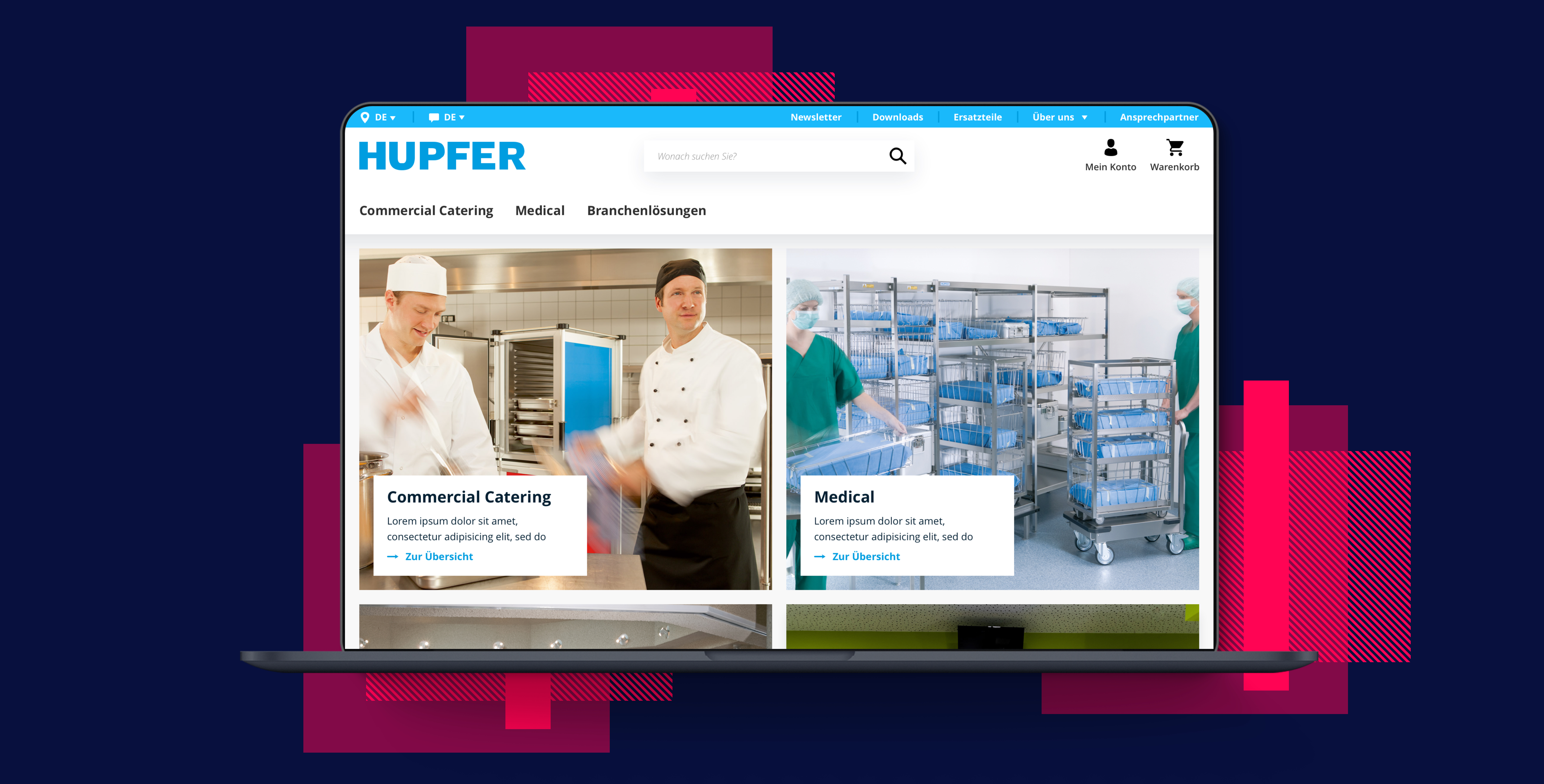 Hupfer — Relaunch mit Shopware Professional